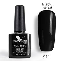 New Free Shipping Nail Art Design Manicure Venalisa 60Color 7.5Ml Soak Off Enamel Gel Polish UV Gel Nail Polish Lacquer Varnish