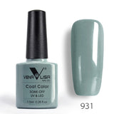 New Free Shipping Nail Art Design Manicure Venalisa 60Color 7.5Ml Soak Off Enamel Gel Polish UV Gel Nail Polish Lacquer Varnish