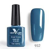 New Free Shipping Nail Art Design Manicure Venalisa 60Color 7.5Ml Soak Off Enamel Gel Polish UV Gel Nail Polish Lacquer Varnish