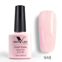 New Free Shipping Nail Art Design Manicure Venalisa 60Color 7.5Ml Soak Off Enamel Gel Polish UV Gel Nail Polish Lacquer Varnish