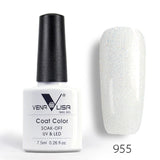 New Free Shipping Nail Art Design Manicure Venalisa 60Color 7.5Ml Soak Off Enamel Gel Polish UV Gel Nail Polish Lacquer Varnish