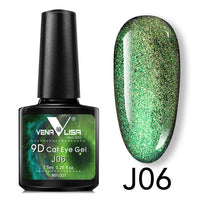 New Nail Art Design Manicure Venalisa 7.5Ml Soak Off Enamel 9d cat eyes magnetic Gel Polish UV Gel Nail Polish Lacquer Varnish