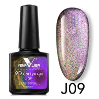 New Nail Art Design Manicure Venalisa 7.5Ml Soak Off Enamel 9d cat eyes magnetic Gel Polish UV Gel Nail Polish Lacquer Varnish