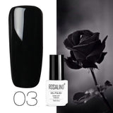 ROSALIND Gel Nail Polish Hybrid Varnishes All For Manicure Nails Art Semi Permanent UV Led Gel Polish Nail Design Base Top Coat