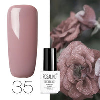 ROSALIND Gel Nail Polish Hybrid Varnishes All For Manicure Nails Art Semi Permanent UV Led Gel Polish Nail Design Base Top Coat