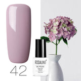 ROSALIND Gel Nail Polish Hybrid Varnishes All For Manicure Nails Art Semi Permanent UV Led Gel Polish Nail Design Base Top Coat