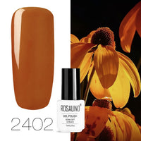 ROSALIND Gel Nail Polish Hybrid Varnishes All For Manicure Nails Art Semi Permanent UV Led Gel Polish Nail Design Base Top Coat