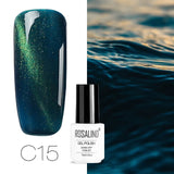 ROSALIND Gel Nail Polish Hybrid Varnishes All For Manicure Nails Art Semi Permanent UV Led Gel Polish Nail Design Base Top Coat