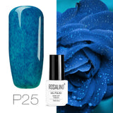 ROSALIND Gel Nail Polish Hybrid Varnishes All For Manicure Nails Art Semi Permanent UV Led Gel Polish Nail Design Base Top Coat