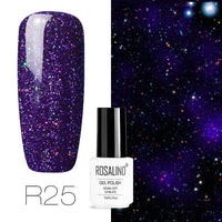 ROSALIND Gel Nail Polish Hybrid Varnishes All For Manicure Nails Art Semi Permanent UV Led Gel Polish Nail Design Base Top Coat