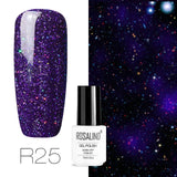 ROSALIND Gel Nail Polish Hybrid Varnishes All For Manicure Nails Art Semi Permanent UV Led Gel Polish Nail Design Base Top Coat