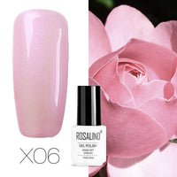 ROSALIND Gel Nail Polish Hybrid Varnishes All For Manicure Nails Art Semi Permanent UV Led Gel Polish Nail Design Base Top Coat