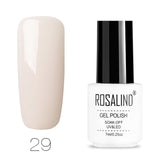 ROSALIND Gel Polish Set All For Manicure Semi Permanent Vernis top coat UV LED Gel Varnish Soak Off Nail Art Gel Nail Polish