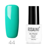 ROSALIND Gel Polish Set All For Manicure Semi Permanent Vernis top coat UV LED Gel Varnish Soak Off Nail Art Gel Nail Polish