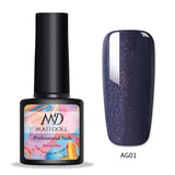 MAD DOLL 8ml 60 Colors Gel Nail Polish  Nail Color Nail Gel varnish Soak Off UV Gel Varnish Base Coat No Wipe Top Coat