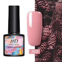 MAD DOLL 8ml 60 Colors Gel Nail Polish  Nail Color Nail Gel varnish Soak Off UV Gel Varnish Base Coat No Wipe Top Coat