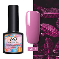 MAD DOLL 8ml 60 Colors Gel Nail Polish  Nail Color Nail Gel varnish Soak Off UV Gel Varnish Base Coat No Wipe Top Coat