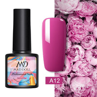 MAD DOLL 8ml 60 Colors Gel Nail Polish  Nail Color Nail Gel varnish Soak Off UV Gel Varnish Base Coat No Wipe Top Coat