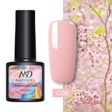 MAD DOLL 8ml 60 Colors Gel Nail Polish  Nail Color Nail Gel varnish Soak Off UV Gel Varnish Base Coat No Wipe Top Coat