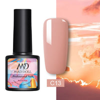 MAD DOLL 8ml 60 Colors Gel Nail Polish  Nail Color Nail Gel varnish Soak Off UV Gel Varnish Base Coat No Wipe Top Coat