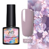 MAD DOLL 8ml 60 Colors Gel Nail Polish  Nail Color Nail Gel varnish Soak Off UV Gel Varnish Base Coat No Wipe Top Coat