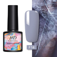 MAD DOLL 8ml 60 Colors Gel Nail Polish  Nail Color Nail Gel varnish Soak Off UV Gel Varnish Base Coat No Wipe Top Coat