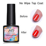 MAD DOLL 8ml 60 Colors Gel Nail Polish  Nail Color Nail Gel varnish Soak Off UV Gel Varnish Base Coat No Wipe Top Coat