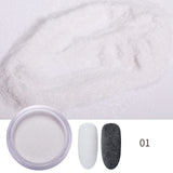 1Box Sugar Nail Powder  Glitter Nail Dust Powder Laser Gradient Nail Pigment  Glitter Nail Art Decoration