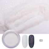 1Box Sugar Nail Powder  Glitter Nail Dust Powder Laser Gradient Nail Pigment  Glitter Nail Art Decoration