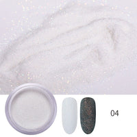 1Box Sugar Nail Powder  Glitter Nail Dust Powder Laser Gradient Nail Pigment  Glitter Nail Art Decoration