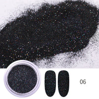 1Box Sugar Nail Powder  Glitter Nail Dust Powder Laser Gradient Nail Pigment  Glitter Nail Art Decoration