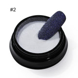 1Box Sugar Nail Powder  Glitter Nail Dust Powder Laser Gradient Nail Pigment  Glitter Nail Art Decoration