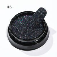 1Box Sugar Nail Powder  Glitter Nail Dust Powder Laser Gradient Nail Pigment  Glitter Nail Art Decoration