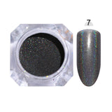 1Box Sugar Nail Powder  Glitter Nail Dust Powder Laser Gradient Nail Pigment  Glitter Nail Art Decoration