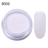 1Box Sugar Nail Powder  Glitter Nail Dust Powder Laser Gradient Nail Pigment  Glitter Nail Art Decoration