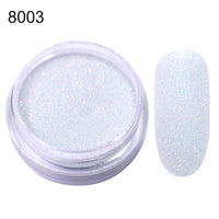 1Box Sugar Nail Powder  Glitter Nail Dust Powder Laser Gradient Nail Pigment  Glitter Nail Art Decoration