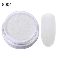 1Box Sugar Nail Powder  Glitter Nail Dust Powder Laser Gradient Nail Pigment  Glitter Nail Art Decoration