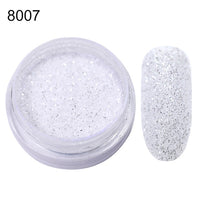 1Box Sugar Nail Powder  Glitter Nail Dust Powder Laser Gradient Nail Pigment  Glitter Nail Art Decoration